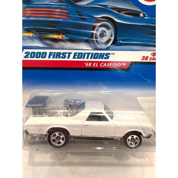 Hot Wheels 2000 First Editions 8 of 36 Collectable Car 68 El Camaro Toy Box Dama - Picture 2 of 10